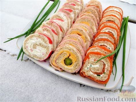 Холодные закуски, На праздничный стол, рецепты на RussianFood.com: 1459 ...
