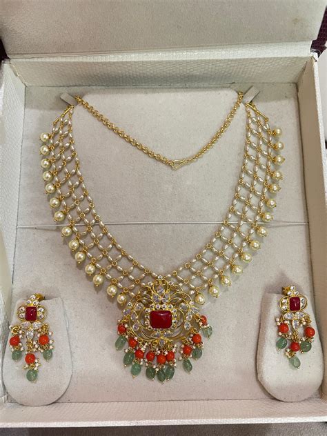 Gold replica design handmade pearl chain premium quality – Kankanam ...