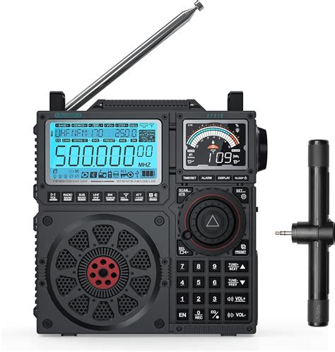 Amazon.com: Raddy RF919 SSB Shortwave Radio with NOAA Weather Band, Full Band FM AM SW VHF UHF ...