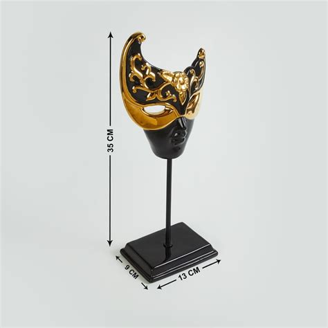 Buy Vitara Ceramic Mask Table Accent from Home Centre at just INR 1499.0