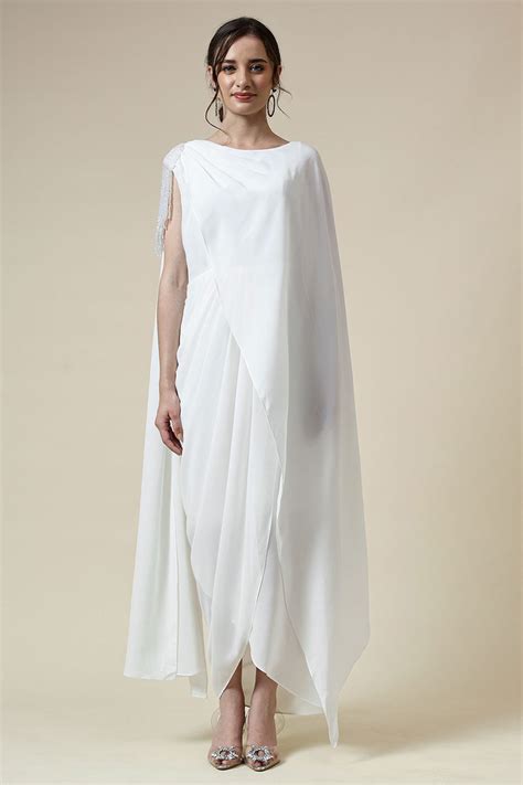 Shop Designer Drape & Fusion Dresses for Women - House of Designers ...