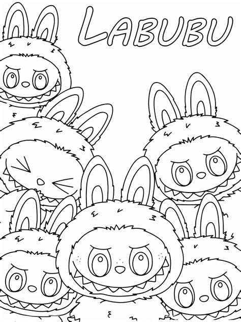 Free Printable Labubu Coloring Pages For Kids 🎨 - ColoringPagesForKids ...