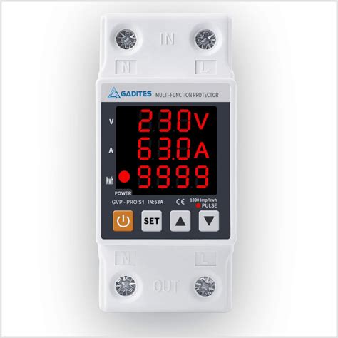 Buy GADITES Pre Lanuch 2024 Latest 3 Phase Voltage Protector Dual Mode ...