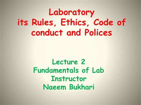 Lab Ethics 的图像结果