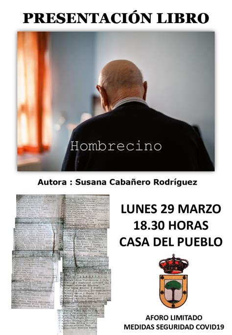 PRESENTACIÓN LIBRO "HOMBRECINO" DE SUSANA CABAÑERO RODRÍGUEZ
