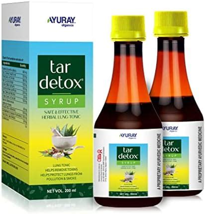 Tardetox Lung Tonic - Pack of 2 | 100% Ayurvedic Lungs Detox Tonic ...