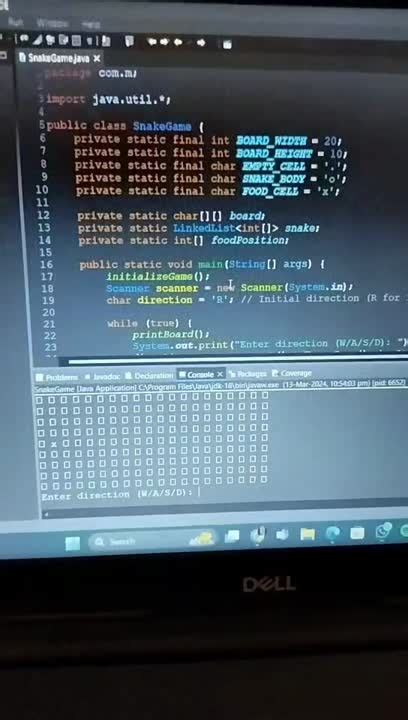 Image result for What App End We Snak Program in Java
