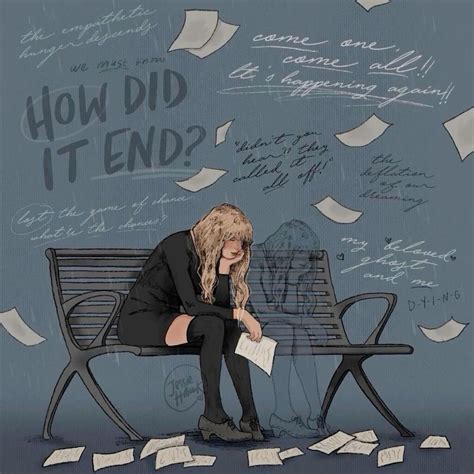 How did it end? Ts art in 2025 | Taylor swift lyrics, Taylor swift ...
