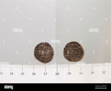 Mezzo Grosso of Pope Paul V from Rome. Ruler: Pope Paul V, Italian ...