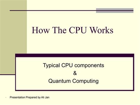 Image result for How CPU Works Step by Step