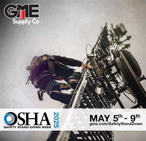 GME Supply OSHA Safety Stand-Down Week 2025 - GME Supply