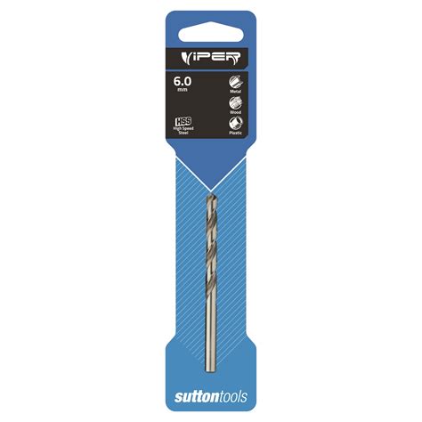 Sutton Tools 6mm Viper Jobber Drill Bit - Bunnings Australia