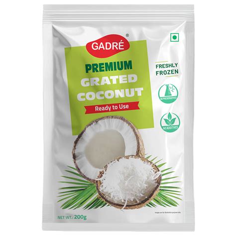 Grated Coconut: Preservatives & Additive-Free & Delicious