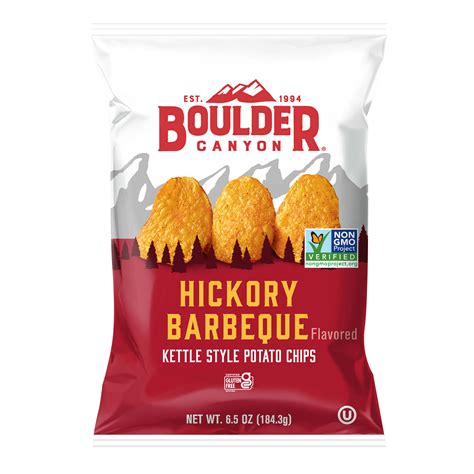 Boulder Canyon Kettle Potato Chips Hickory BBQ – Utz Quality Foods