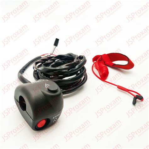 M MATI Safety Lanyard Yamaha Start/Stop Kill Switch Box Assembly For ...
