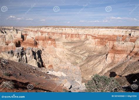 Coal Mine Canyon, Arizona, USA Stock Photo - Image of prairie, valley ...