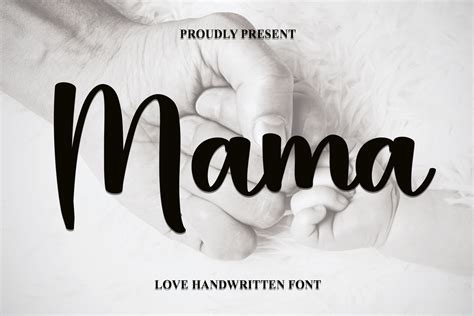 Mama Schriftart Von Inermedia STUDIO · Creative Fabrica