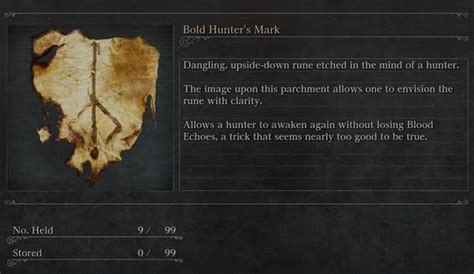 You are aware? About the true meaning of the Hunter's mark. : r/bloodborne
