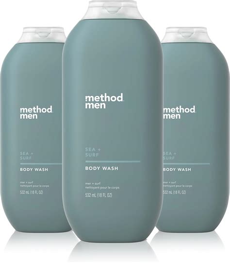 Amazon.com : Method Men Body Wash, Sea + Surf, Paraben and Phthalate ...