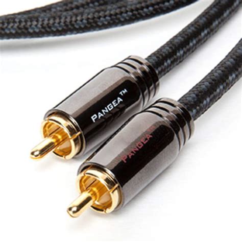Buy Pangea Audio Interconnect Cable RCA to RCA - 1.0 Meter - Pair ...