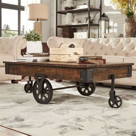 Industrial Cart Coffee Table Manufacturer, Supplier from Jodhpur