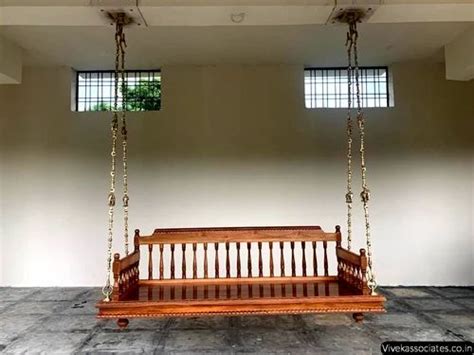 Swing - Rosewood elephant inlay swing Trader - Retailer from Chennai