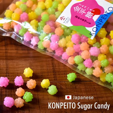 Konpeito Japanese Sugar Candy - Big bag 500g, - Yamasan Co., Ltd.
