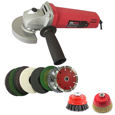 Inditrust 3-Month warranty 950W Electric Angle grinder machine with 100 ...