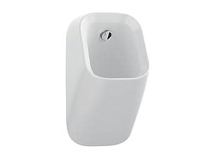 Kohler Span Square Wall-Hung Urinal for Bathroom, Compact Design, Round ...