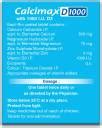 Calcimax D D1000 mg_ 30 tablets Price in India - Buy Calcimax D D1000 ...