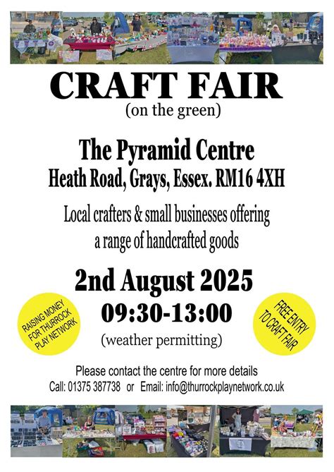 Craft Fair (on the green), Thurrock Play Network - The Pyramid Resource ...