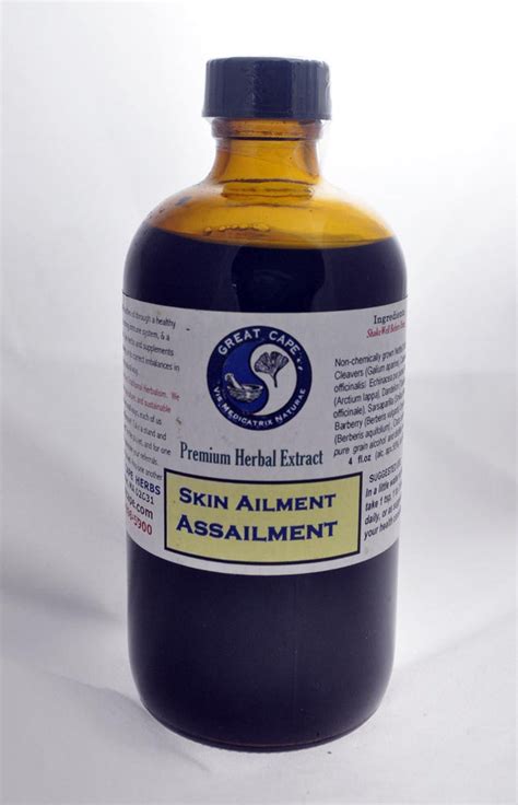 Skin Ailment Assailment Tincture | Great Cape Herbs