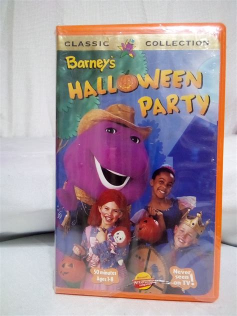 Barney’s Halloween Party VHS Classic | Grelly USA