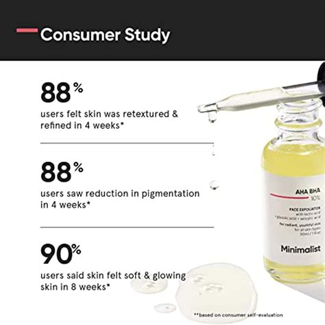 Buy MINIMALIST AHA BHA 10% FACE EXFOLIATOR 30ML Online & Get Upto 60% ...