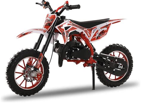 Amazon.com: feneihe 49cc Kids Dirt Bike,Dirt Bike for Kids 8-14, 2 ...