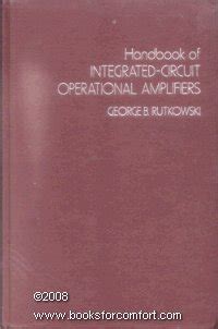 Buy Handbook of Integrated-Circuit Operational Amplifiers Book Online ...