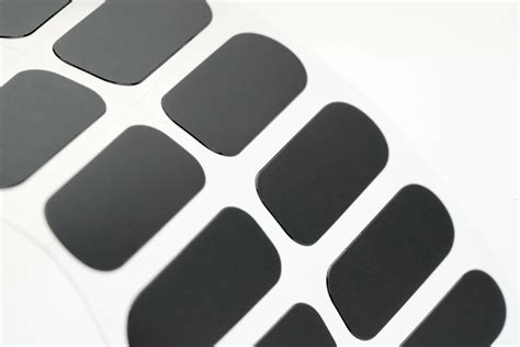 Black Matte UV Semi-Cured Nail Strips — Tough Girls Inc.