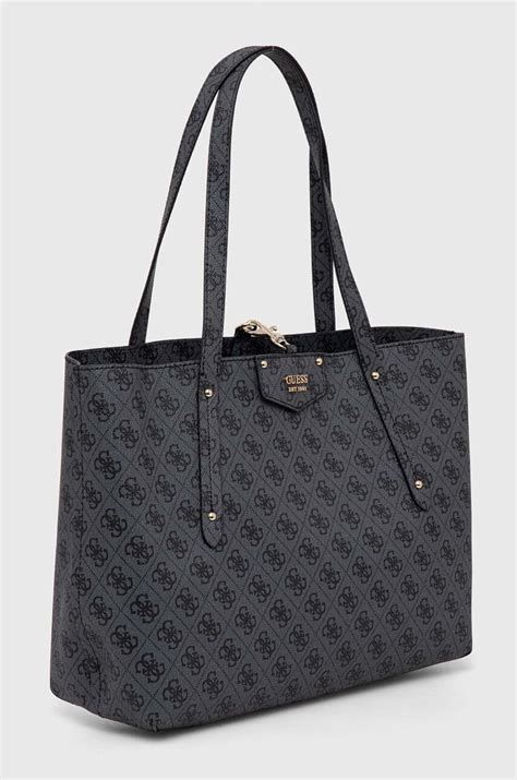 Guess torebka ECO BRENTON kolor czarny HWEBG8 39023 | Answear.com