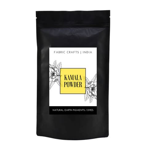 Kamala Powder (Natural Plant-Based Extract Fabric Dye) – Formulators Inc