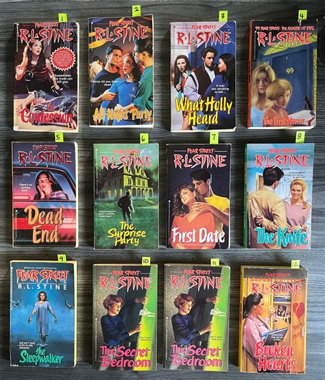 Fear Street Books, R.L. Stine, Vintage Listing 2 of 4 1990s Paperbacks ...
