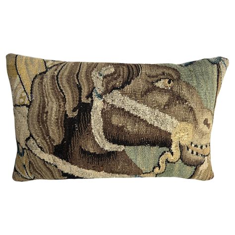 17th Century Flemish Pillow - 18" x 16" For Sale at 1stDibs