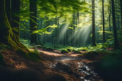 Beautiful Spring Forest 的图像结果