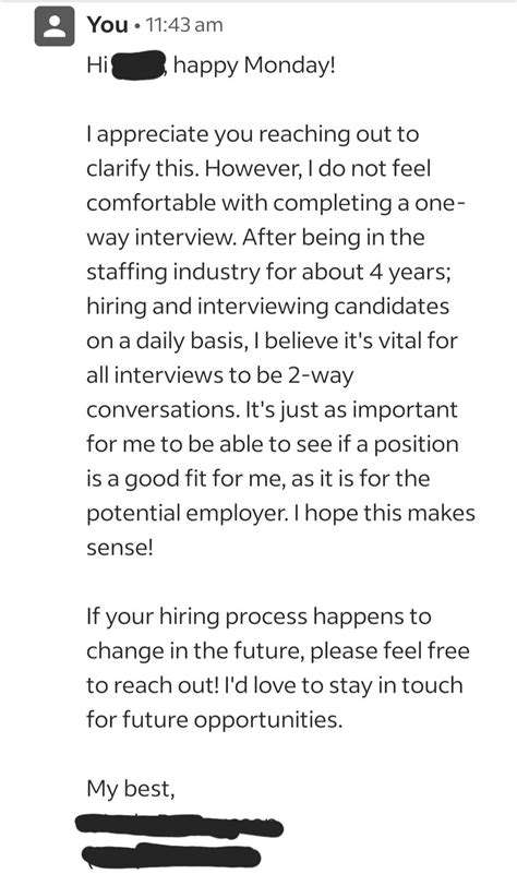 Thoughts on "one-way interviews"? : r/jobs