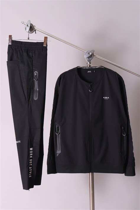 【LUXE/R】(45516)ストレッチ布帛メッシュ貼り付け切り替えロングパンツ | LUXE/R