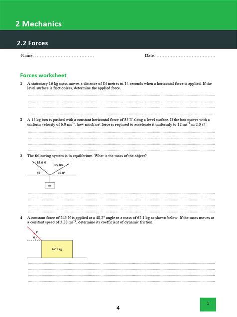Image result for Forces Math Practice Problems