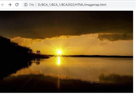 IMG Map in HTML 的图像结果