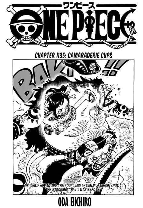 One Piece Chapter 1135 - Camaraderie Cups - One Piece Manga