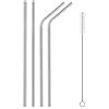 Konquer TimeS K.T.S Stainless Steel Straws for Drinking with Brushes (2 ...