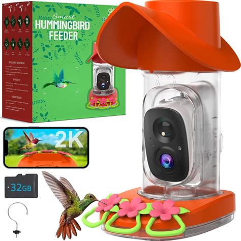 Amazon.com: Perky-Pet Smart Bird Feeder with Camera for Hummingbirds ...