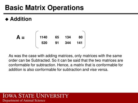 Image result for Matrix Steps Using Rules for Matrix Arithmetic Math Site Youtube.com